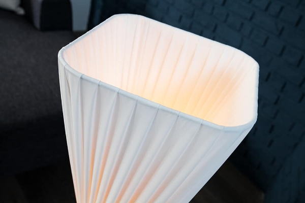 Stehleuchte PARIS 120 cm helixförmig weiß der Firma Casa Élite