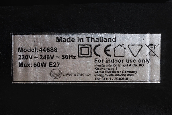 Stehleuchte EUPHORIA der Firma Casa Élite