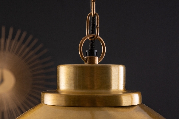 Hängeleuchte INDUSTRIAL 43cm gold der Firma Casa Élite
