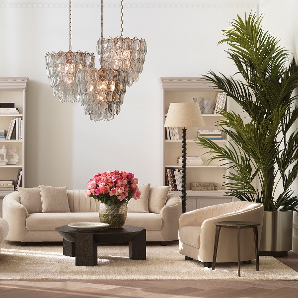 Pflanzgefäß Jasper quadratisch XS der Firma Eichholtz