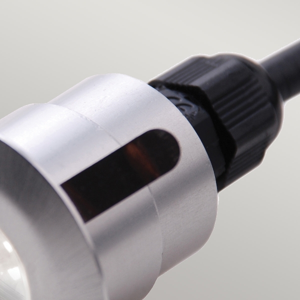 Einbau Spot Boden-/Deckleuchte - Gebürstetes/bearbeitetes Aluminium der Firma Elstead