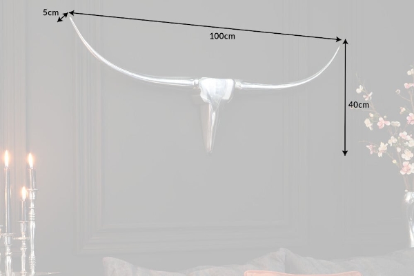 Geweih Wanddekoration BULL der Firma Casa Élite