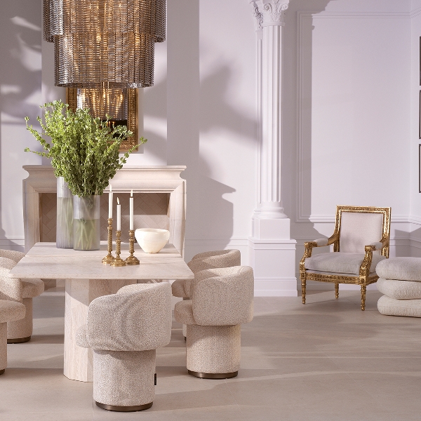 Hocker Greenwich der Firma Eichholtz