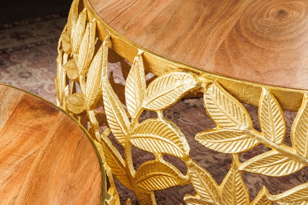 Couchtisch ABSTRACT LEAF 2er-Set der Firma Casa Élite