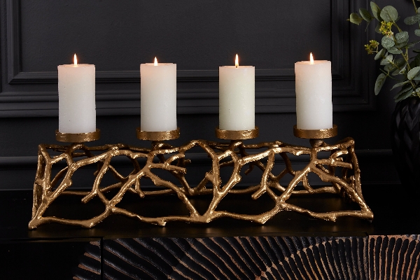 Kerzenständer ABSTRACT 4 flammig der Firma Casa Élite
