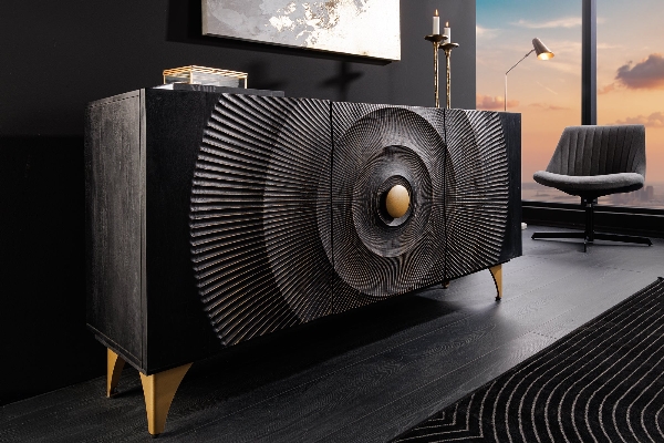 Sideboard GOLDEN SUNSET 3D der Firma Casa Élite