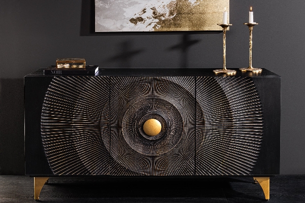 Sideboard GOLDEN SUNSET 3D der Firma Casa Élite