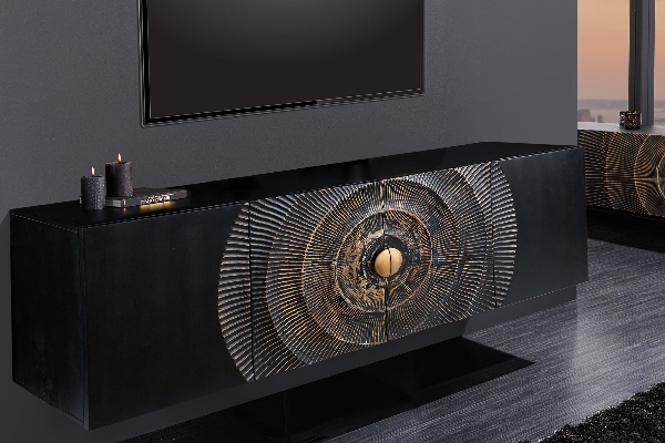 Sideboard GOLDEN SUNSET 3D hängend der Firma Casa Élite