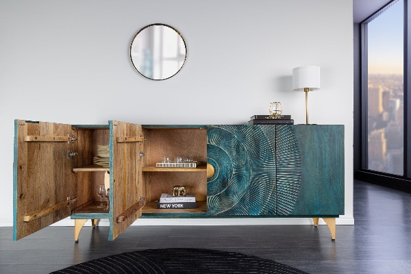 Sideboard GOLDEN SUNSET 3D der Firma Casa Élite