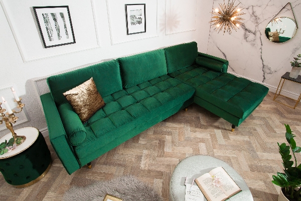 Ecksofa COZY VELVET  der Firma Casa Élite