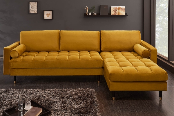 Ecksofa COZY VELVET  der Firma Casa Élite