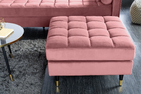 Hocker COZY VELVET  der Firma Casa Élite