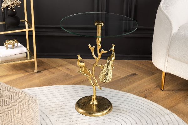 Beistelltisch WILDLIFE PEACOCK der Firma Casa Élite