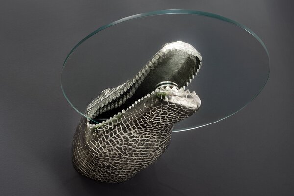 Side table WILDLIFE CROCODILE der Firma Casa Élite