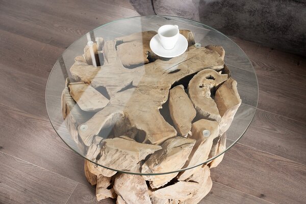 Coffee table NATURE LOUNGE ohne Glasplatte der Firma Casa Élite
