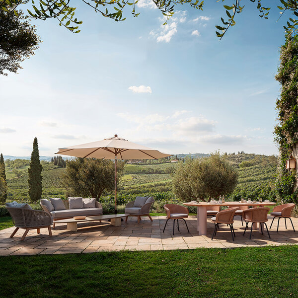 Outdoor Esszimmerstuhl Nolan der Firma Eichholtz