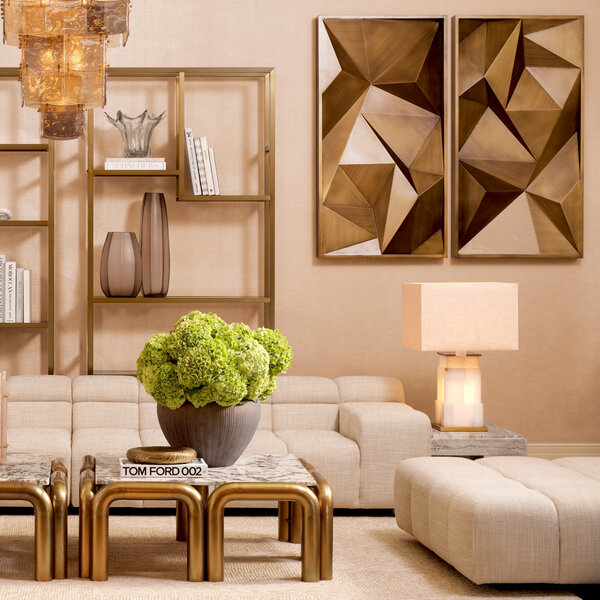 Modulares Sofa Hunter - Ottomane der Firma Eichholtz