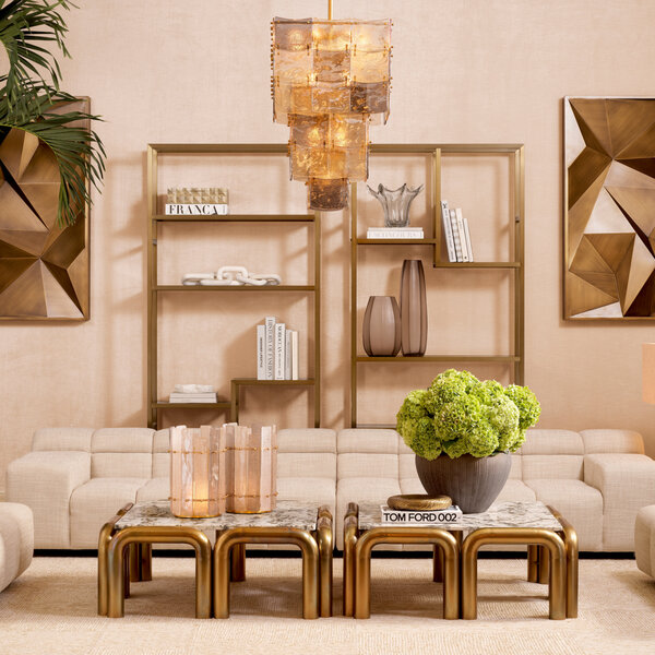 Modulares Sofa Hunter - Lounge rechts der Firma Eichholtz