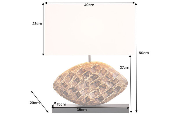 Tischlampe REEF  der Firma Casa Élite