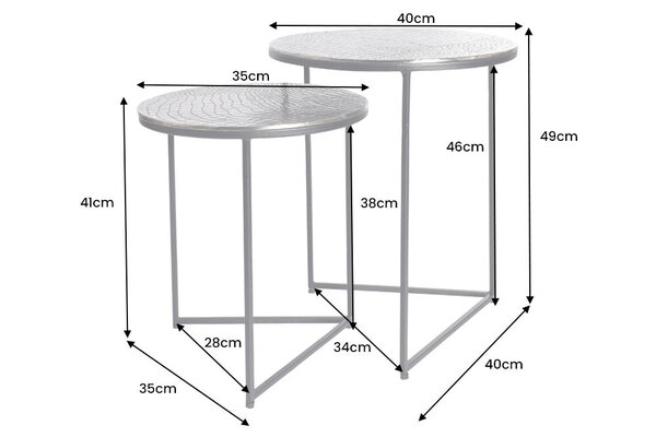 Beistelltisch ELEMENTS  der Firma Casa Élite