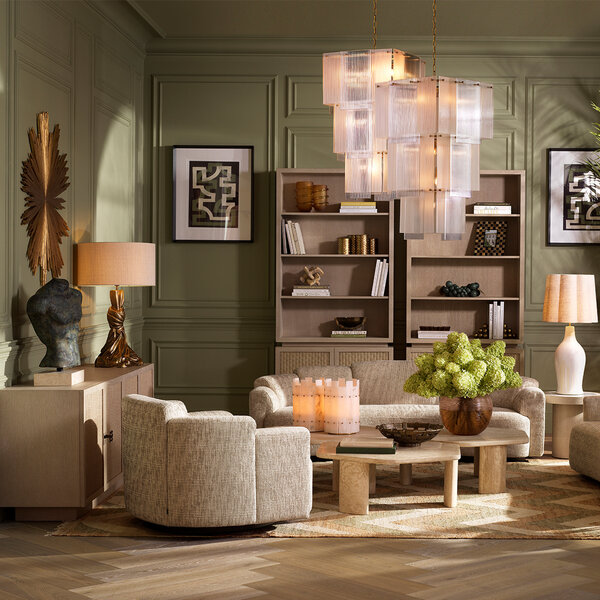 Druck Fenster Spalier von Michael Willett 2er-Set der Firma Eichholtz