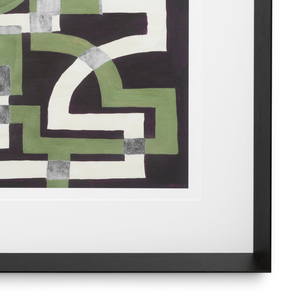 Druck Fenster Spalier von Michael Willett 2er-Set der Firma Eichholtz