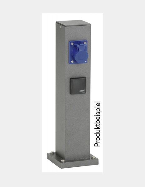 Energiesäule für bis zu 3 Einsätze der Firma Albert Leuchten