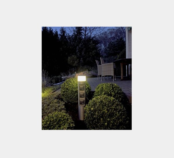 Steckdosensäule mit Licht der Firma Albert Leuchten