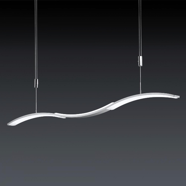 LED-Pendelleuchte Wave II der Firma BANKAMP Leuchtenmanufaktur