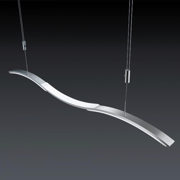 LED-Pendelleuchte Wave II der Firma BANKAMP Leuchtenmanufaktur