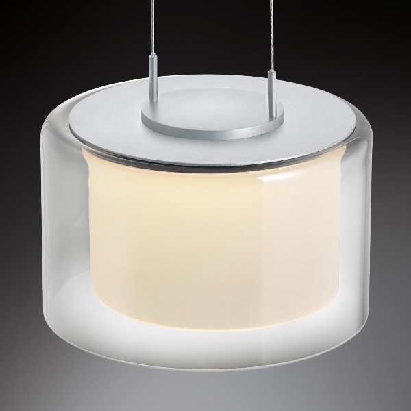 LED-Pendelleuchte Grand Clear flex 3 flammig der Firma BANKAMP Leuchtenmanufaktur