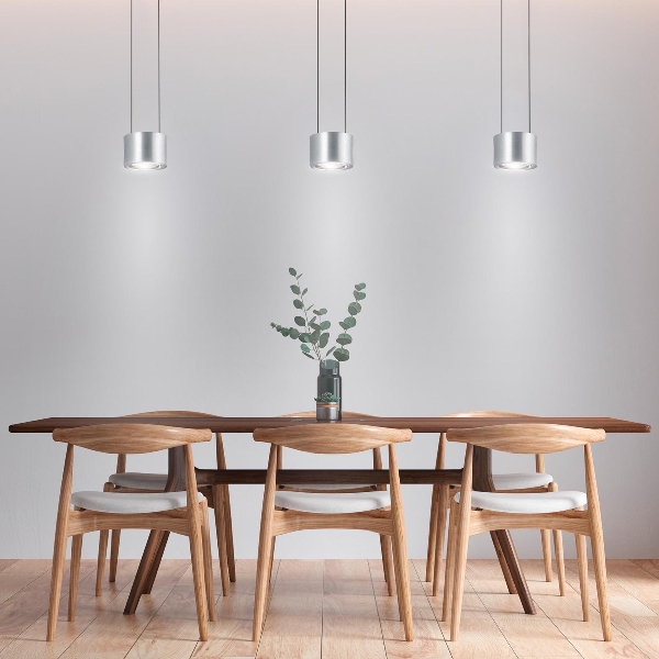 LED-Pendelleuchte Impulse flex 3 flammig der Firma BANKAMP Leuchtenmanufaktur