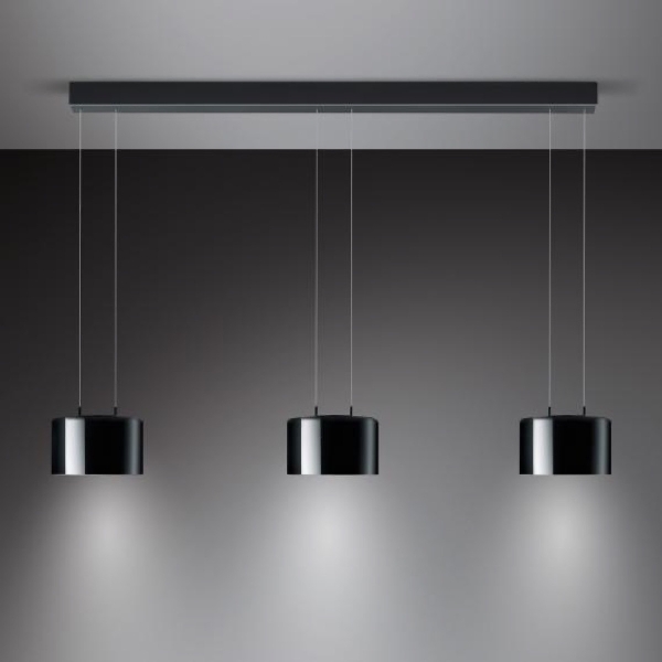 LED-Pendelleuchte Grand Luce Elevata flex 3 flammig der Firma BANKAMP Leuchtenmanufaktur