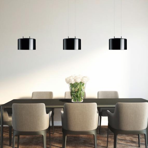 LED-Pendelleuchte Grand Luce Elevata flex 3 flammig der Firma BANKAMP Leuchtenmanufaktur