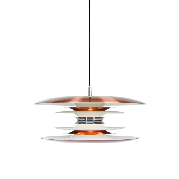 Diablo Pendelleuchte D400 Kupfer E14 der Firma Belid Leuchten