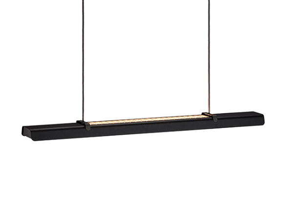 Fold Office Hängeleuchte Struktur schwarz 60W dimmer up/down der Firma Belid Leuchten