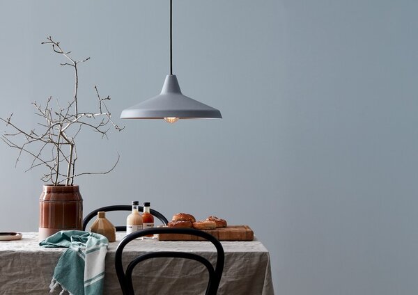 Titan pendant D400 concrete structure E27 der Firma Belid Leuchten