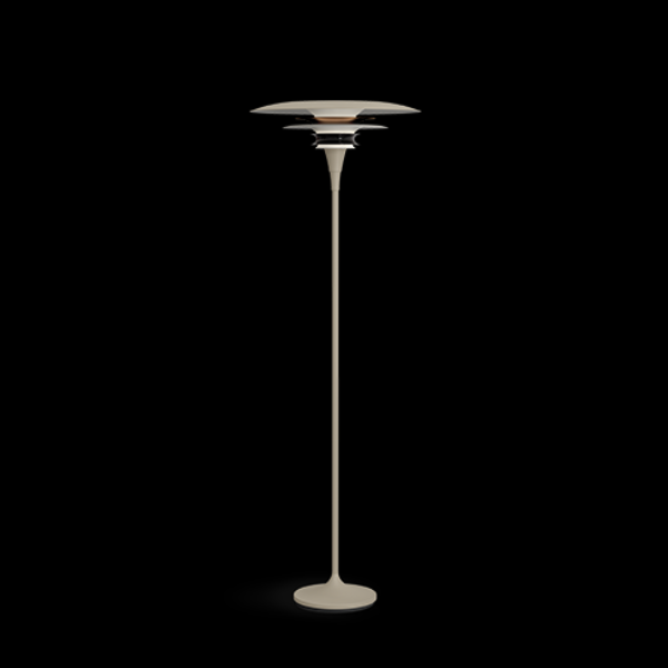 Diablo Stehleuchte D500 sand/Bronze metallic E27 der Firma Belid Leuchten