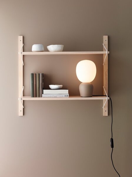 Buddy table lamp sand structure/opal glass G9 der Firma Belid Leuchten