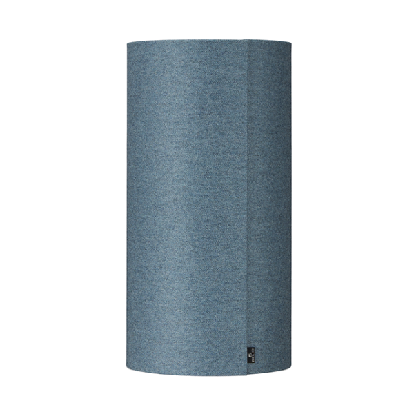 Schirm Wolle blau Ø270 H540 der Firma Belid Leuchten
