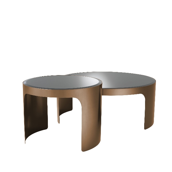 Couchtisch / Coffee Table Piemonte 2er Set der Firma Eichholtz