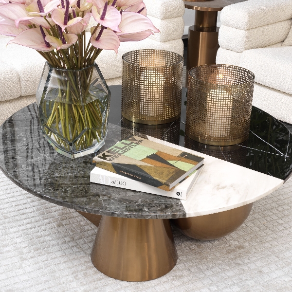 Couchtisch / Coffee Table Tricolori der Firma Eichholtz