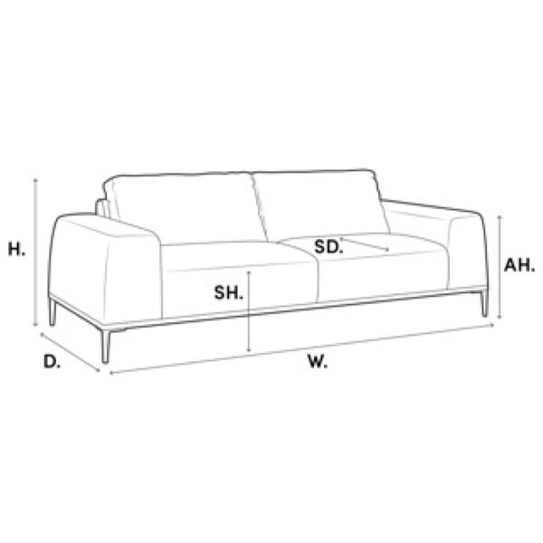 Sofa Morten der Firma Eichholtz