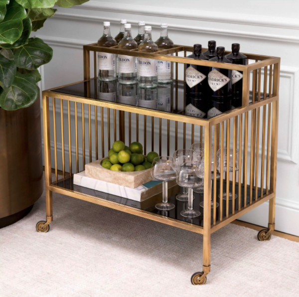 Trolley / Servierwagen Rutherford der Firma Eichholtz