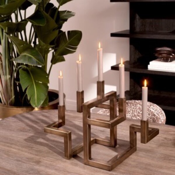 Kerzenhalter Skyline der Firma Eichholtz