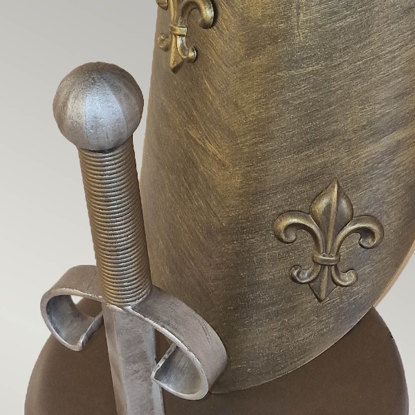 Tischleuchte Crusader der Firma Elstead