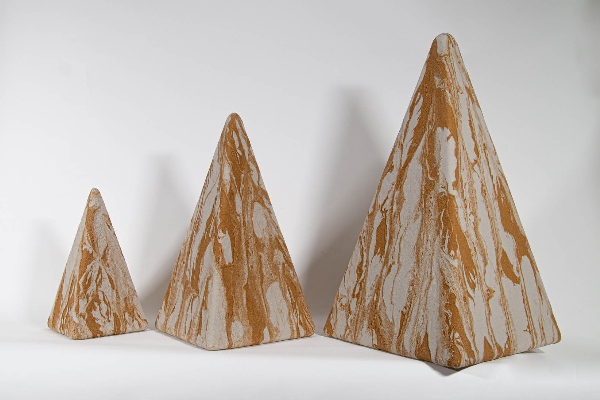 Akkuleuchte Pyramide Sahara 36 cm der Firma EPSTEIN Design Leuchten