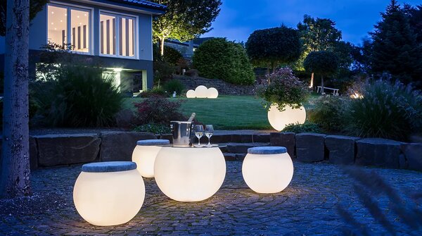 Akku-Pflanzgefäß Flora der Firma EPSTEIN Design Leuchten