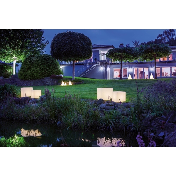 Standleuchte Pyramide 36 cm der Firma EPSTEIN Design Leuchten