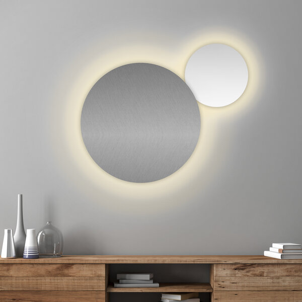 Blade Deckenleuchte-silber matt der Firma Escale Leuchten